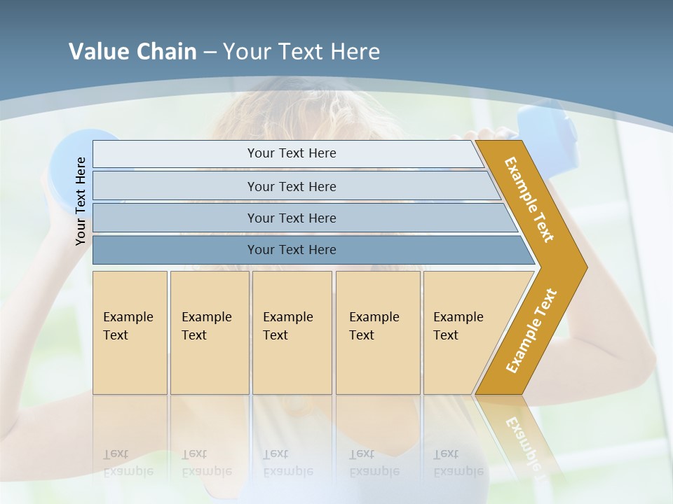 Girl Happy People PowerPoint Template