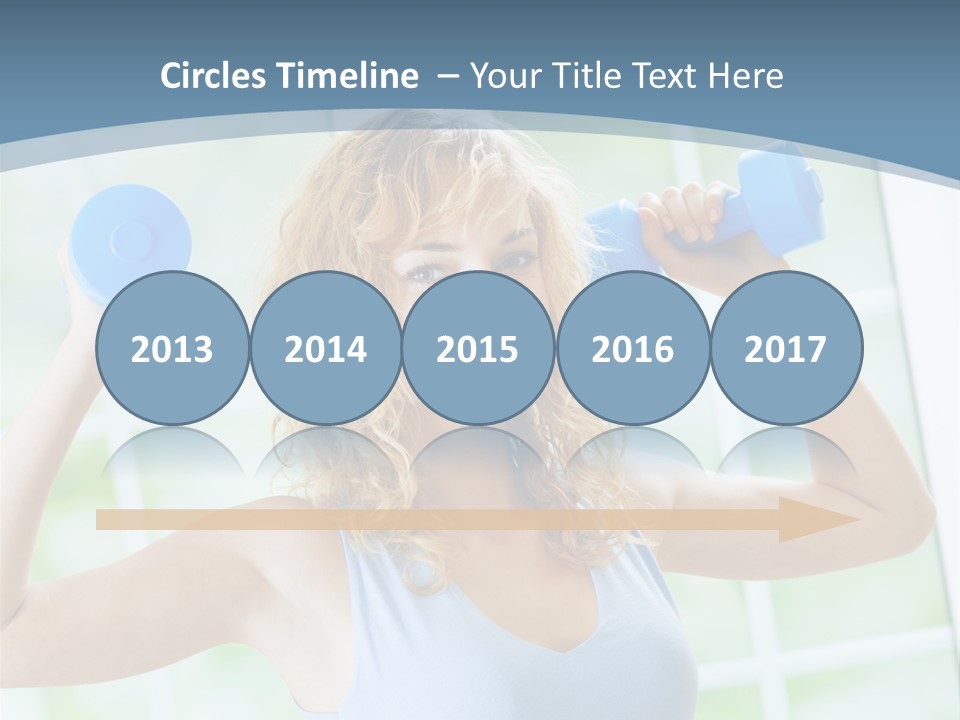 Girl Happy People PowerPoint Template