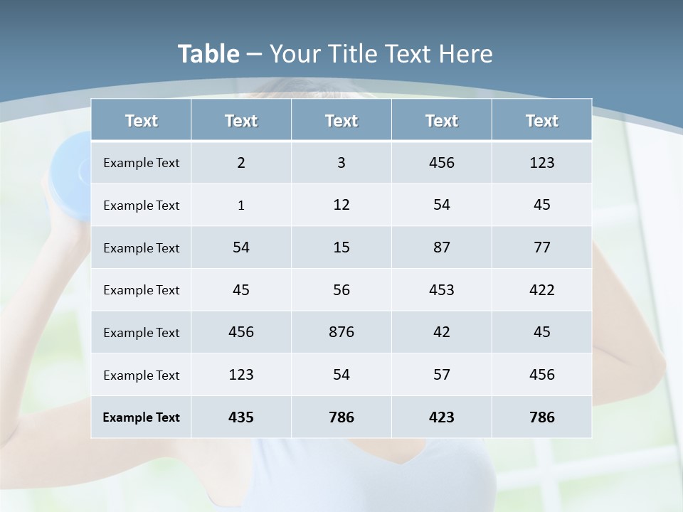 Girl Happy People PowerPoint Template