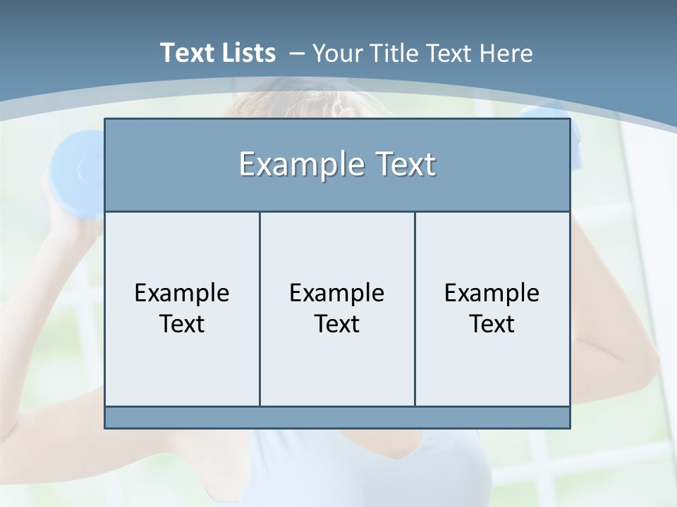 Girl Happy People PowerPoint Template