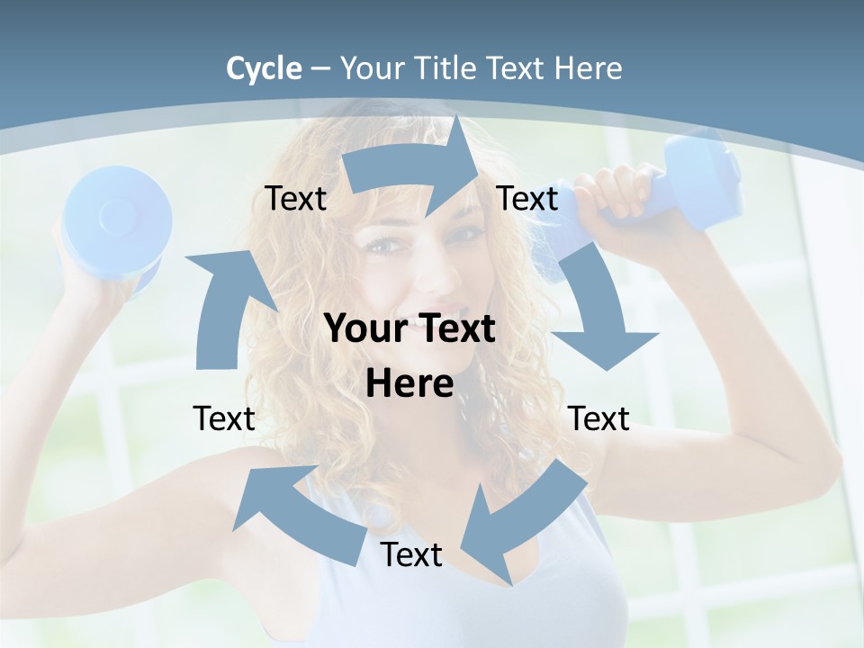 Girl Happy People PowerPoint Template