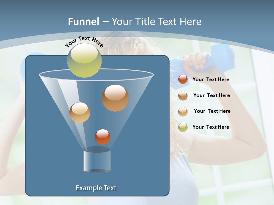 Girl Happy People PowerPoint Template