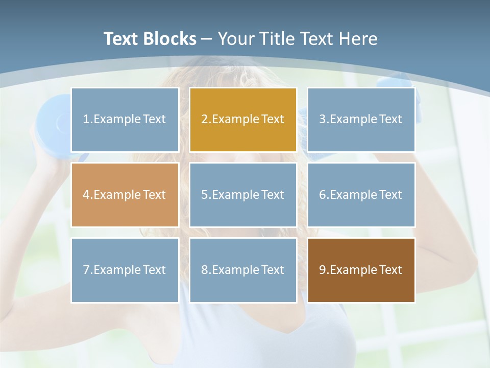 Girl Happy People PowerPoint Template