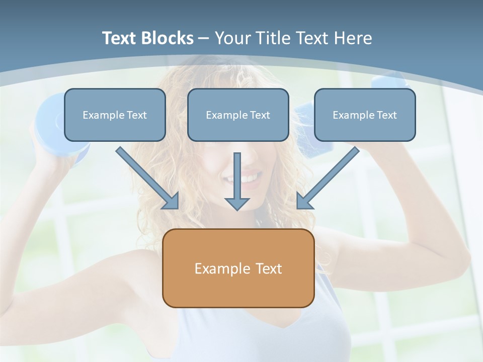 Girl Happy People PowerPoint Template