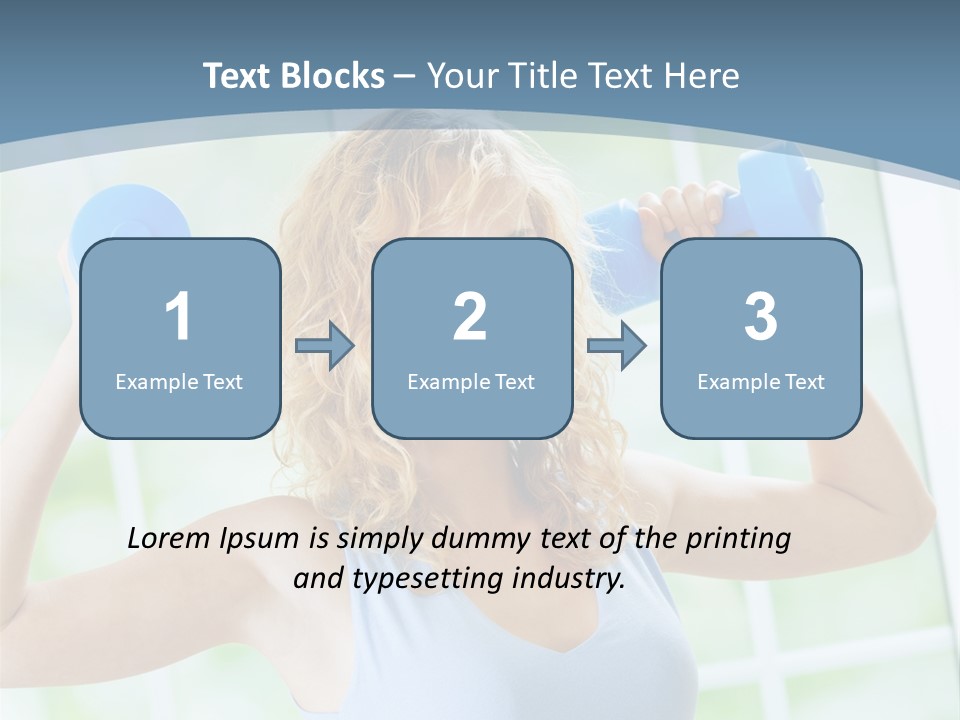 Girl Happy People PowerPoint Template