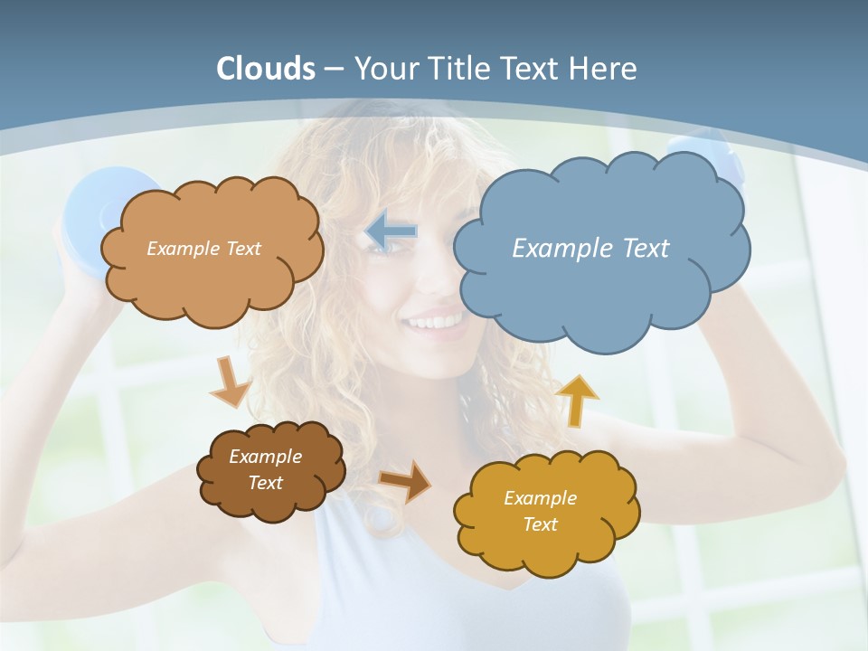 Girl Happy People PowerPoint Template