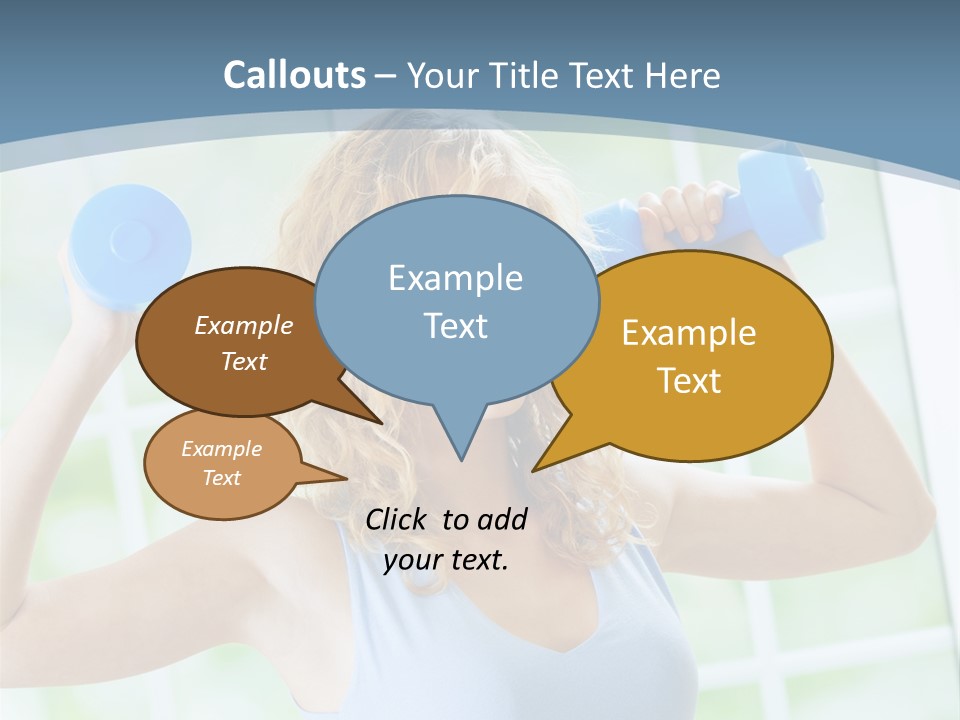 Girl Happy People PowerPoint Template