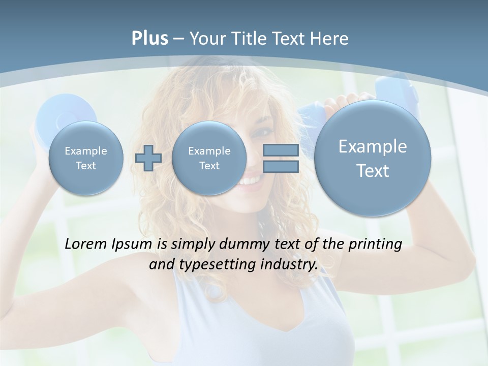 Girl Happy People PowerPoint Template