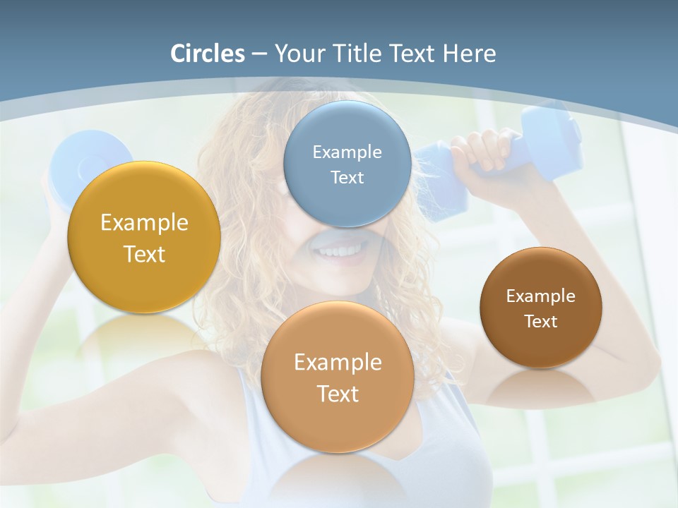 Girl Happy People PowerPoint Template