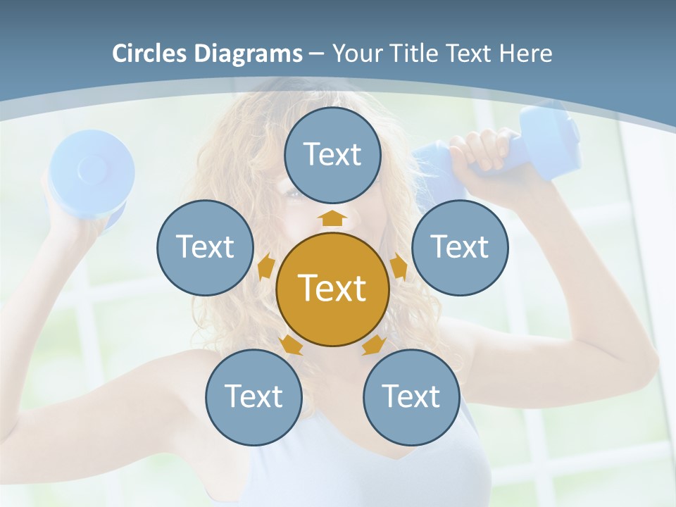 Girl Happy People PowerPoint Template