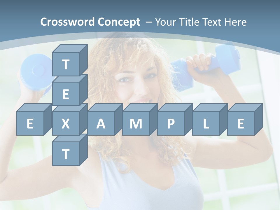 Girl Happy People PowerPoint Template