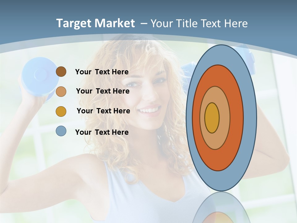 Girl Happy People PowerPoint Template