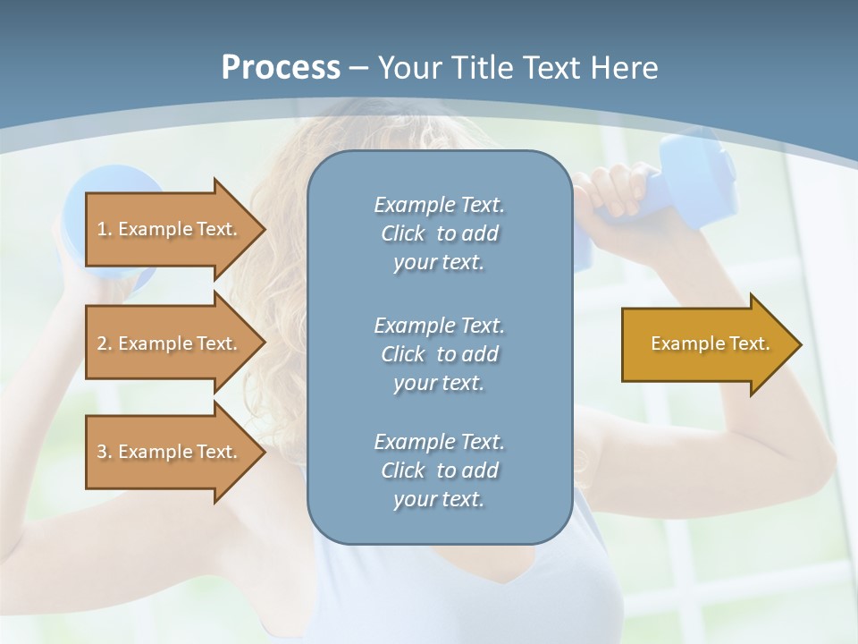 Girl Happy People PowerPoint Template