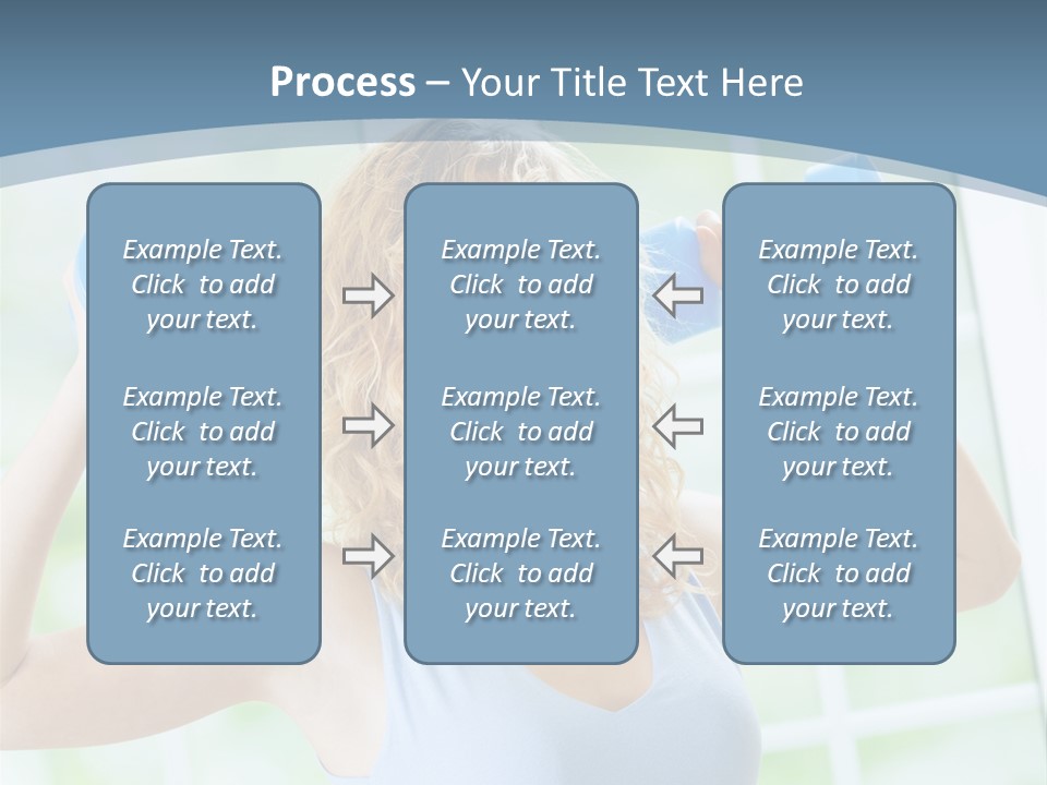 Girl Happy People PowerPoint Template