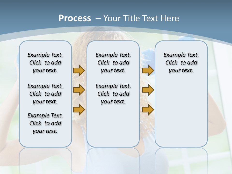 Girl Happy People PowerPoint Template