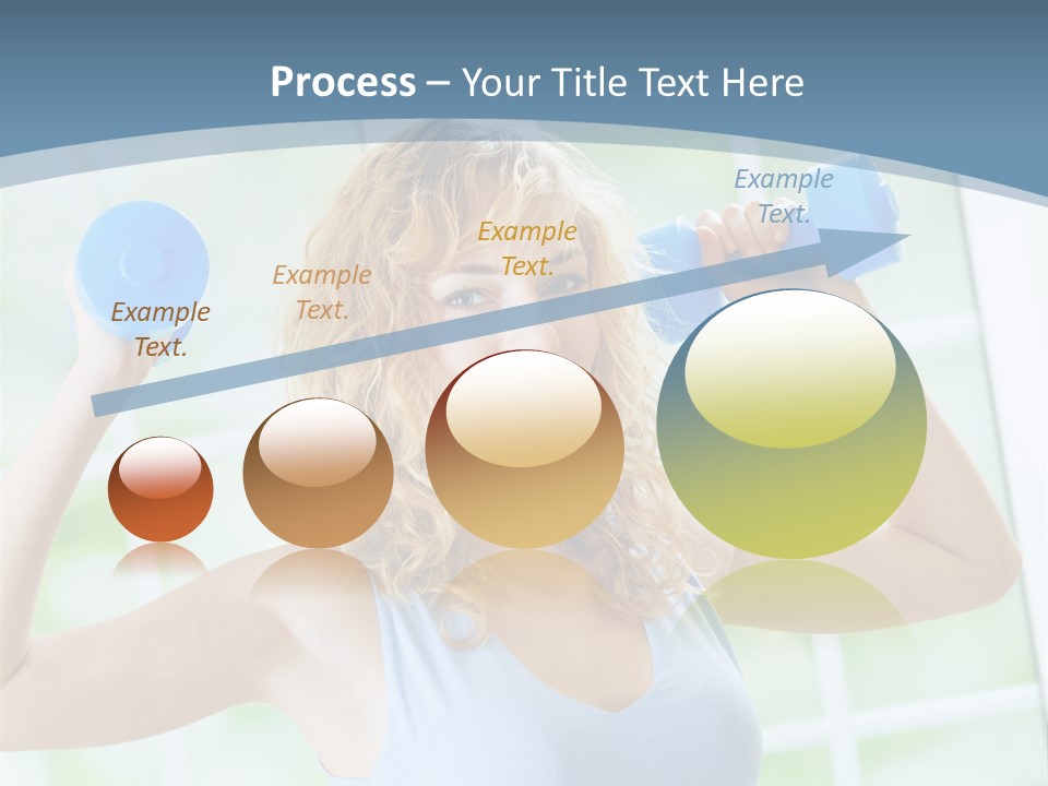 Girl Happy People PowerPoint Template