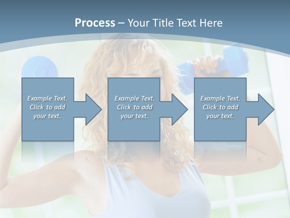 Girl Happy People PowerPoint Template