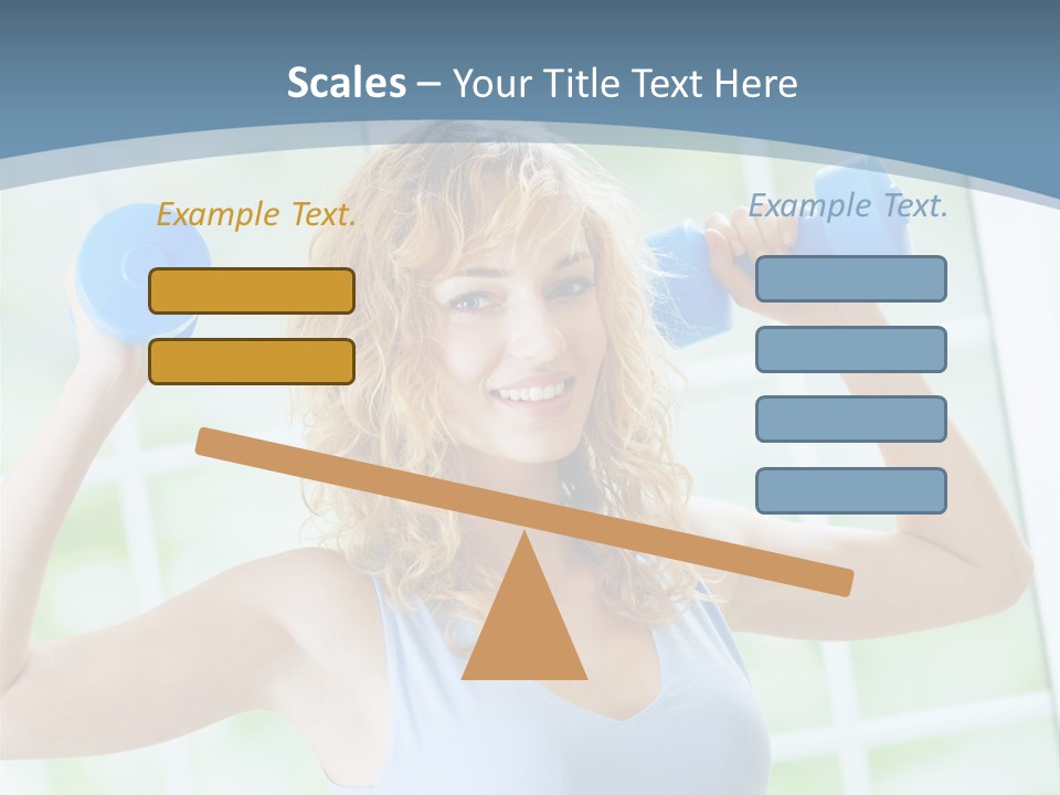 Girl Happy People PowerPoint Template