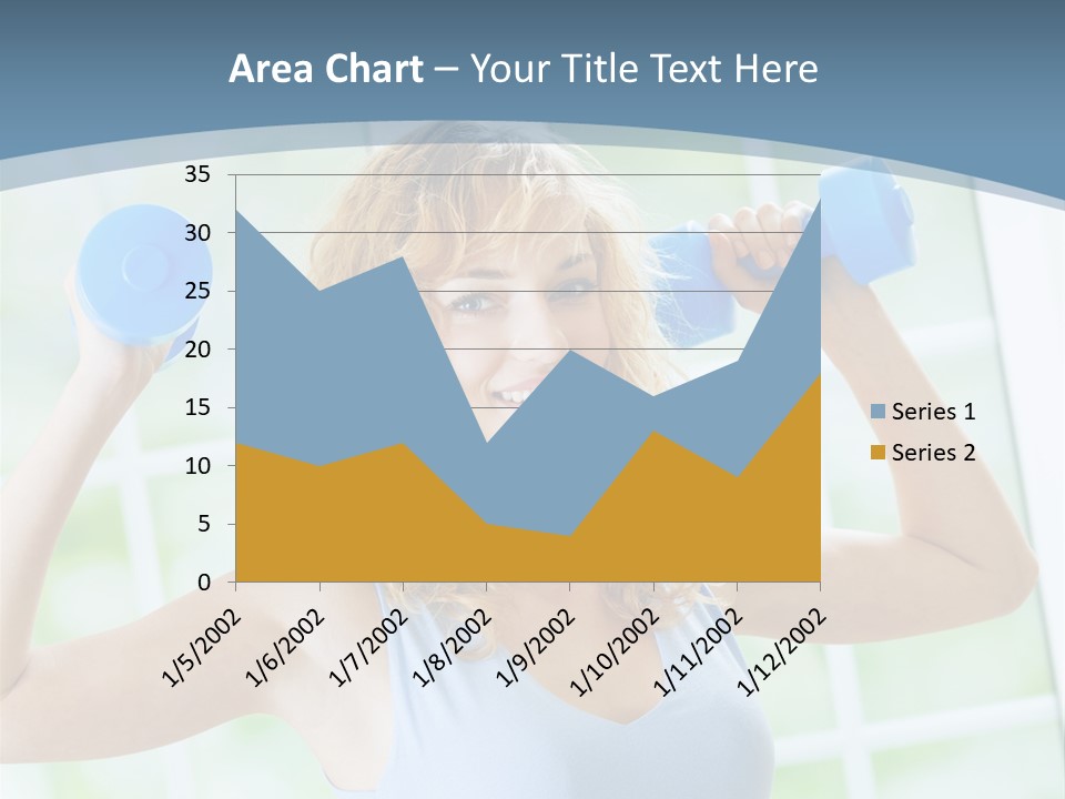 Girl Happy People PowerPoint Template