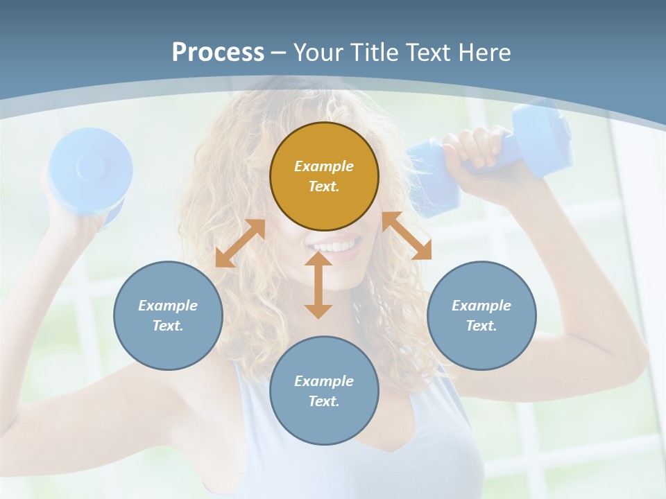 Girl Happy People PowerPoint Template