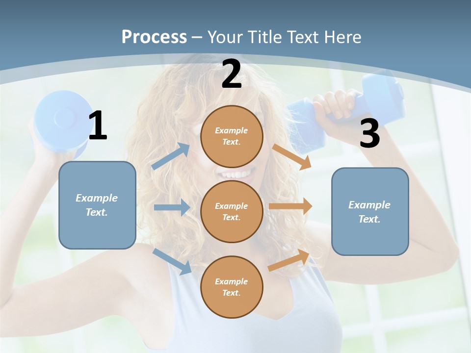 Girl Happy People PowerPoint Template