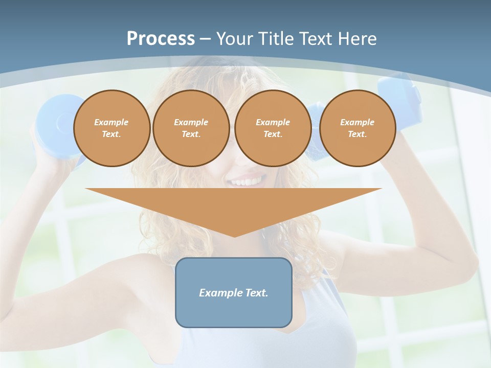 Girl Happy People PowerPoint Template