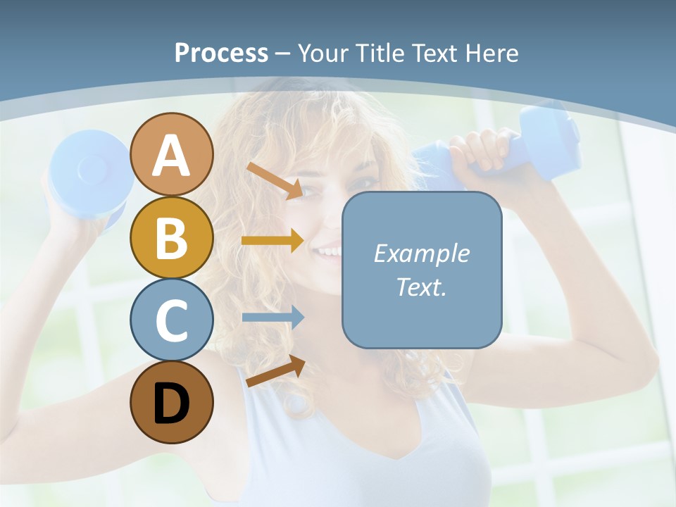 Girl Happy People PowerPoint Template