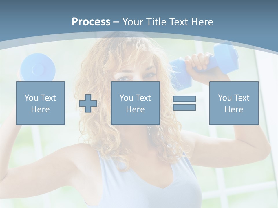 Girl Happy People PowerPoint Template