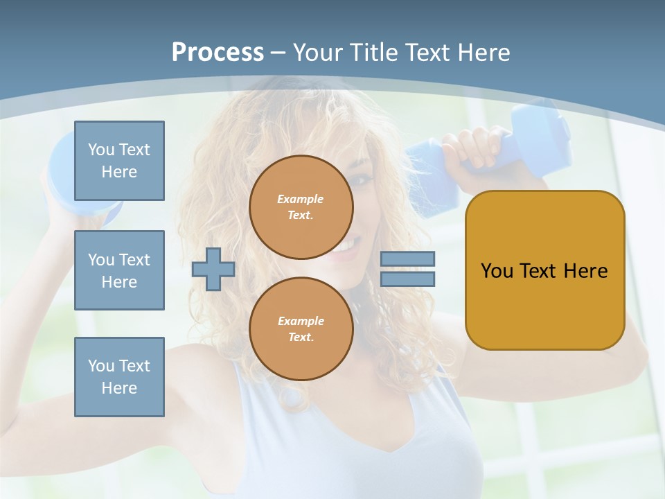 Girl Happy People PowerPoint Template