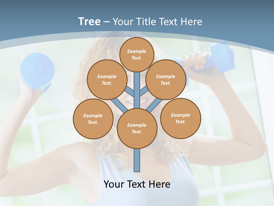 Girl Happy People PowerPoint Template