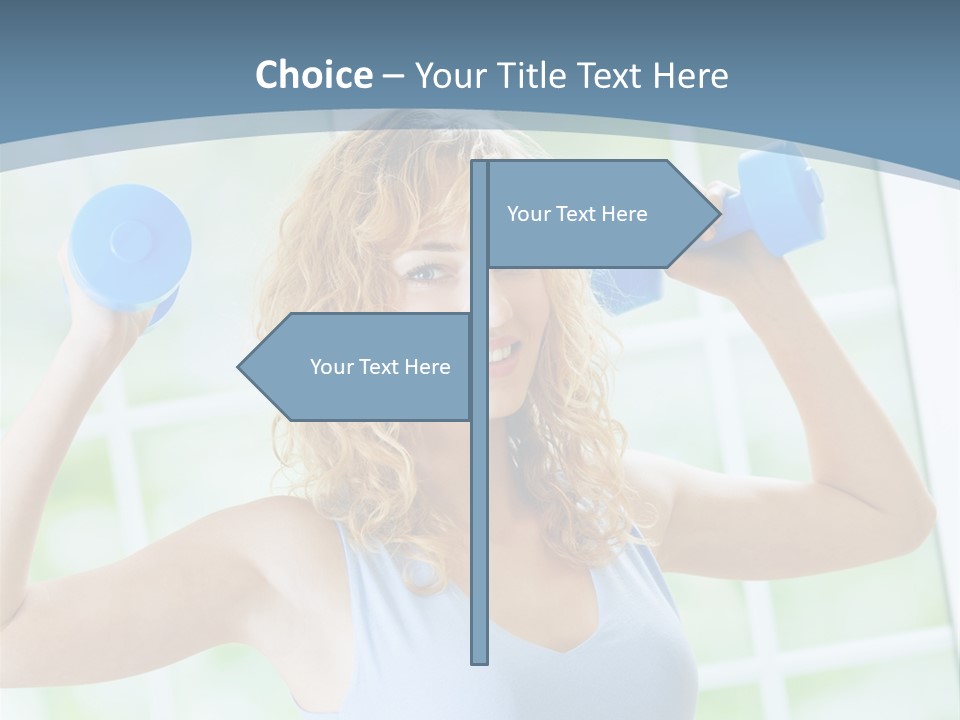 Girl Happy People PowerPoint Template