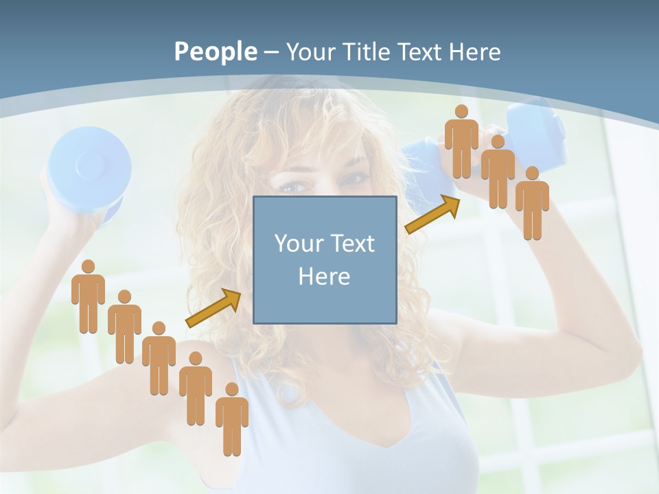 Girl Happy People PowerPoint Template