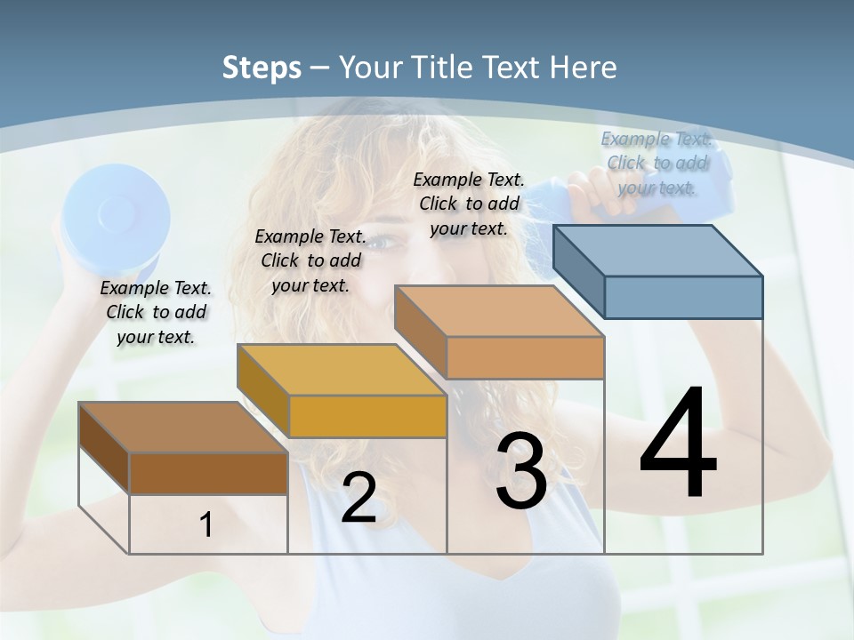 Girl Happy People PowerPoint Template