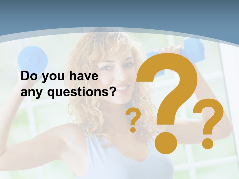 Girl Happy People PowerPoint Template