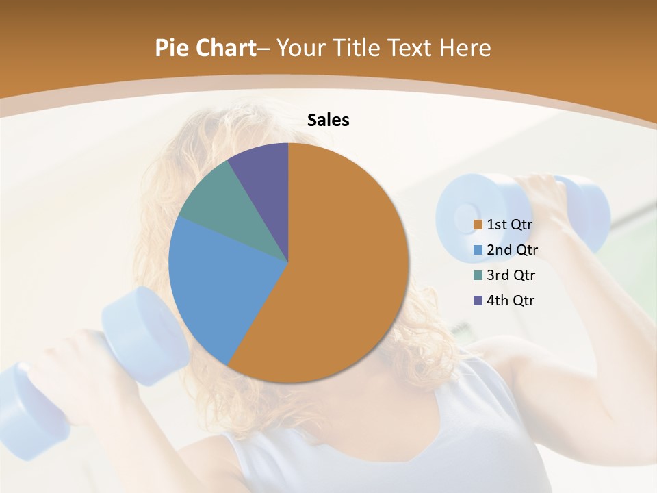 Square Sportive Aerobic PowerPoint Template