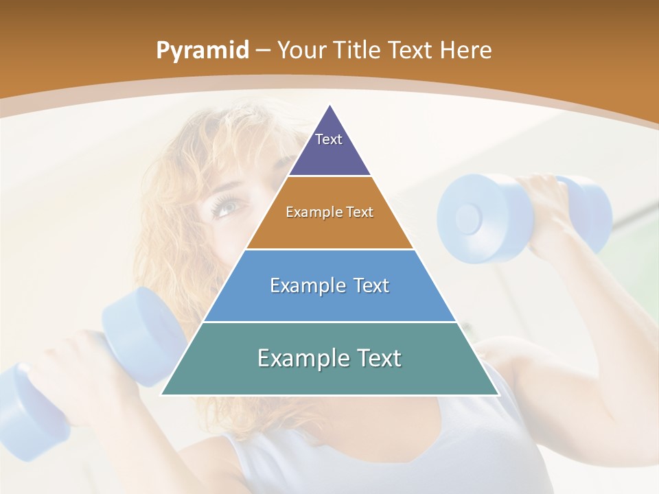 Square Sportive Aerobic PowerPoint Template