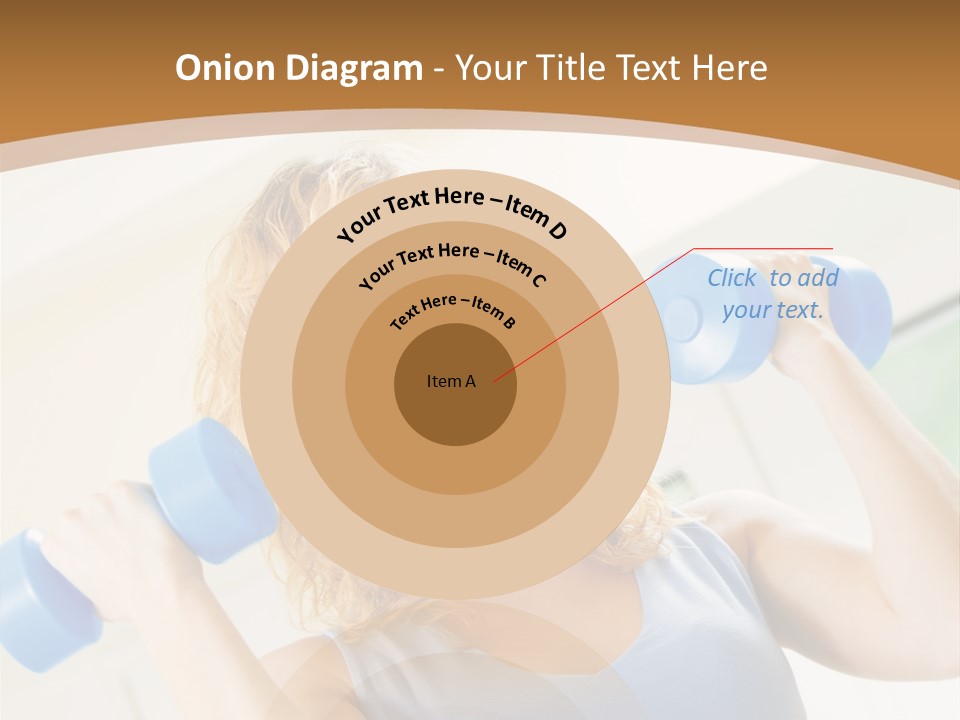 Square Sportive Aerobic PowerPoint Template