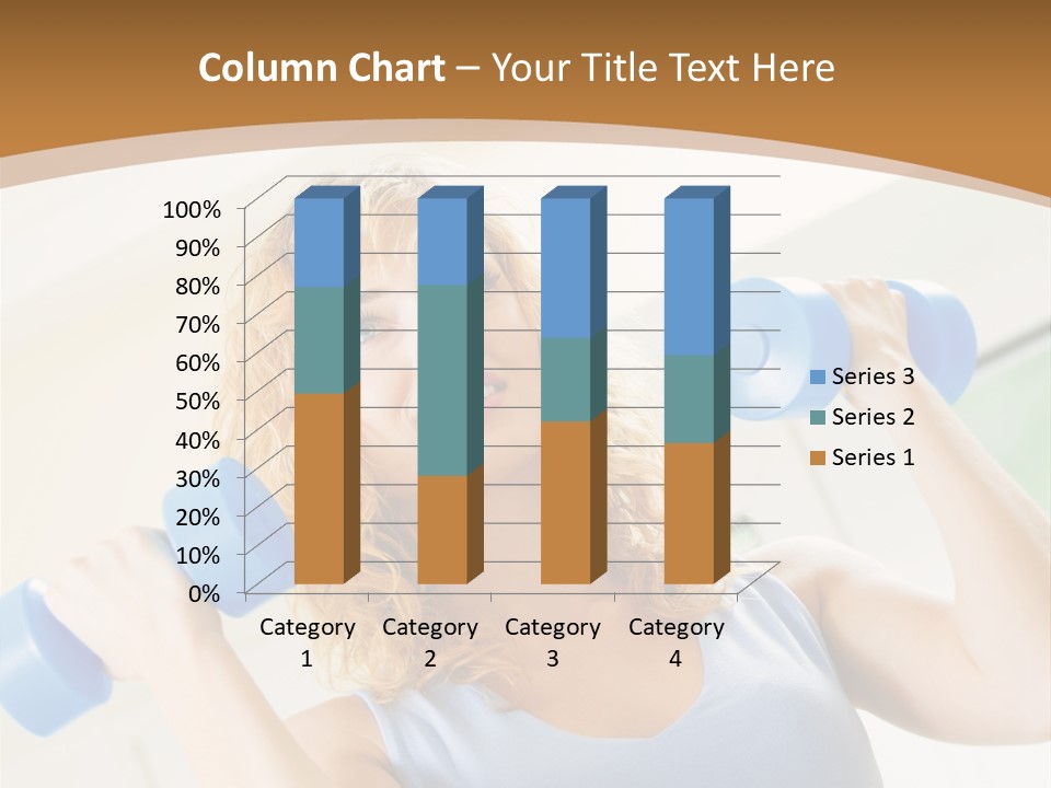 Square Sportive Aerobic PowerPoint Template