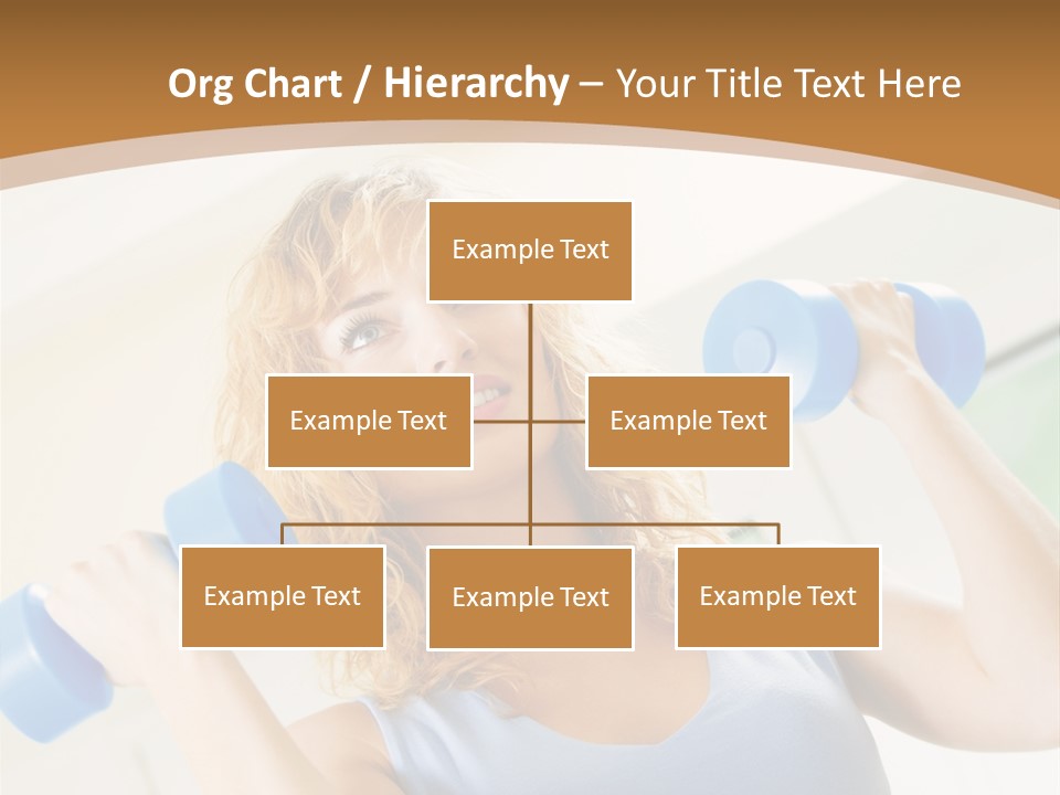 Square Sportive Aerobic PowerPoint Template