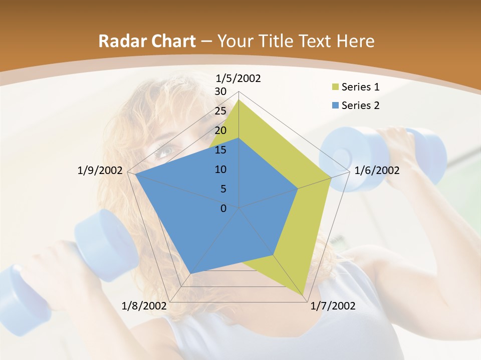 Square Sportive Aerobic PowerPoint Template