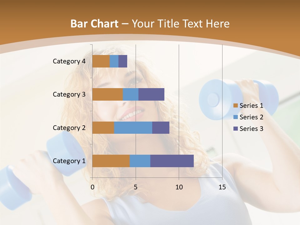 Square Sportive Aerobic PowerPoint Template