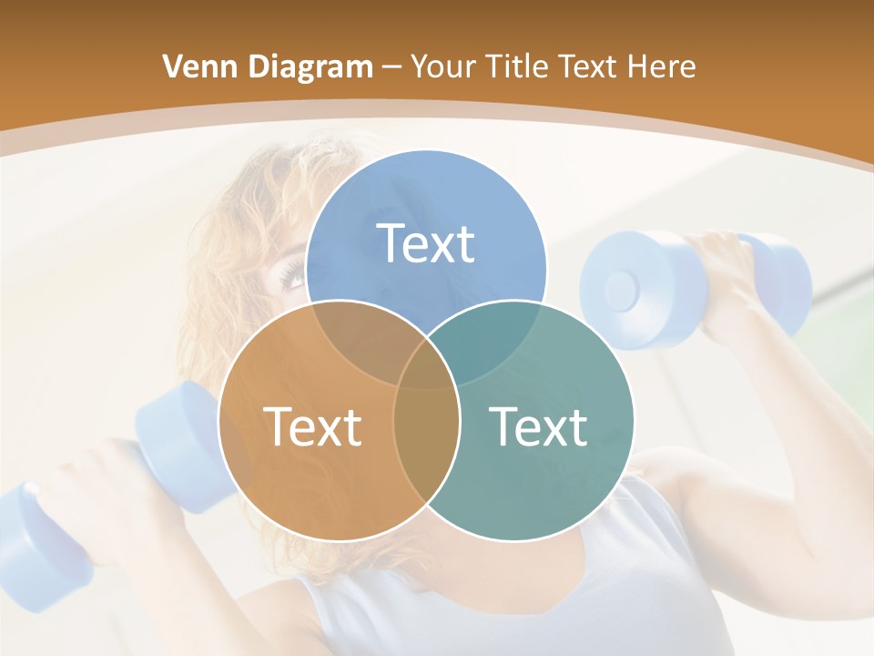 Square Sportive Aerobic PowerPoint Template