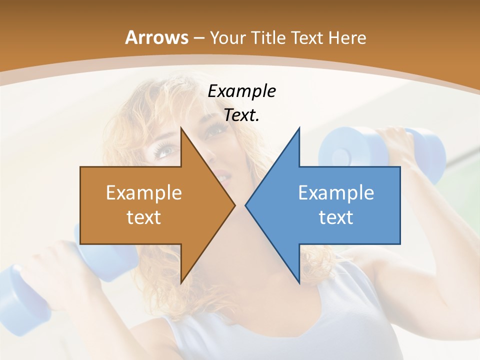 Square Sportive Aerobic PowerPoint Template