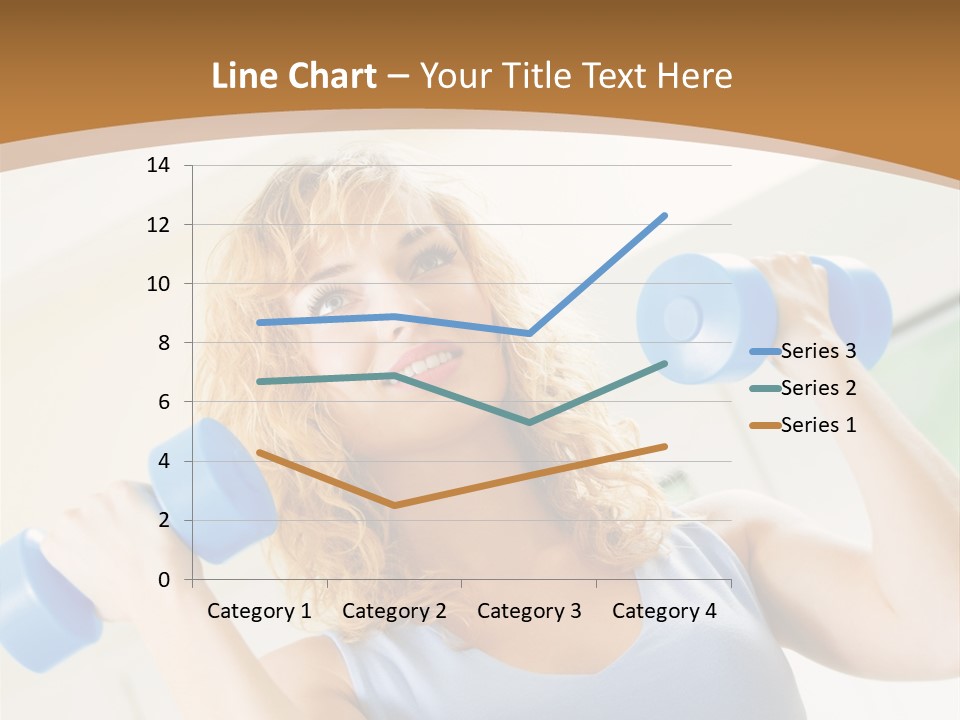 Square Sportive Aerobic PowerPoint Template