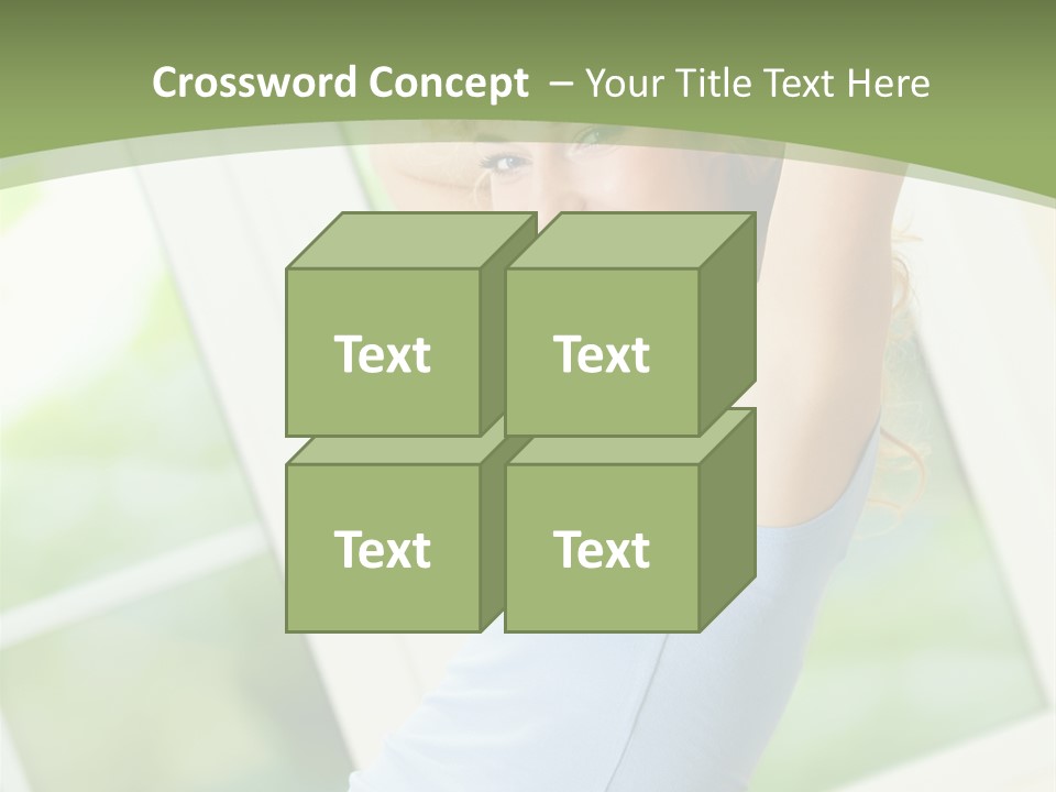 Pilates Square Domestic PowerPoint Template