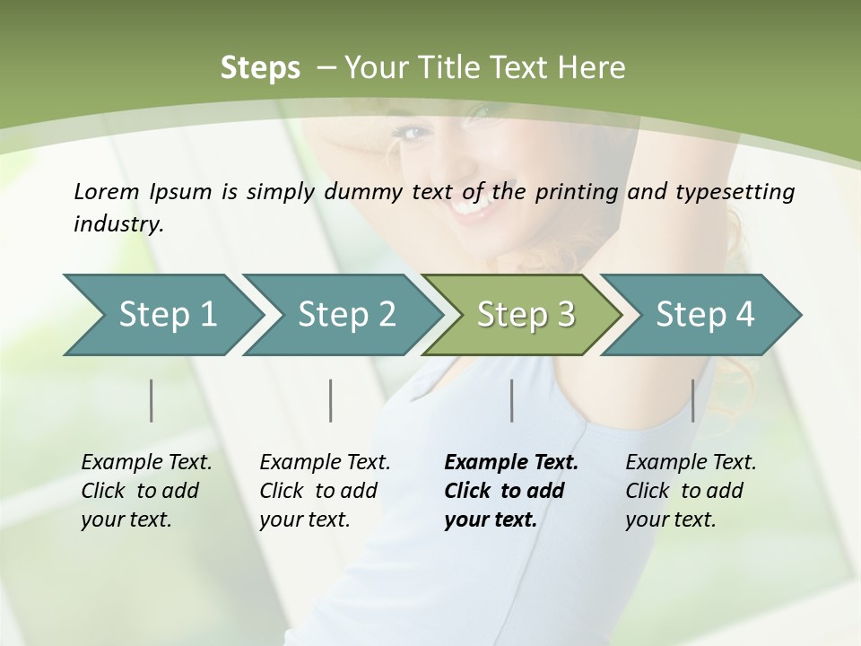Pilates Square Domestic PowerPoint Template
