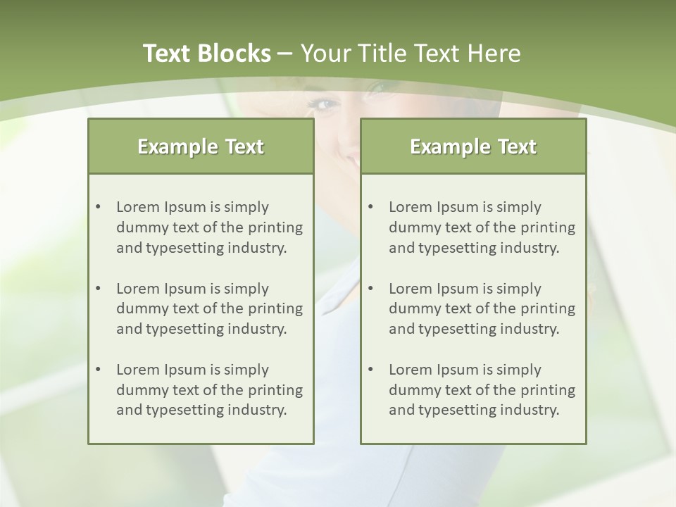 Pilates Square Domestic PowerPoint Template