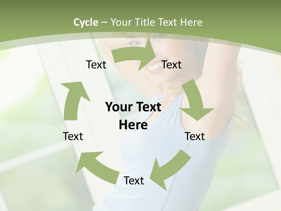 Pilates Square Domestic PowerPoint Template