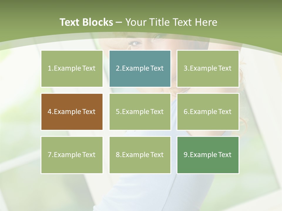 Pilates Square Domestic PowerPoint Template