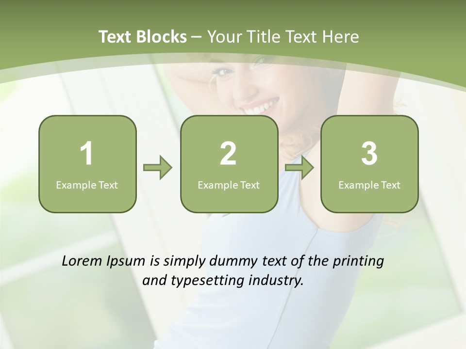 Pilates Square Domestic PowerPoint Template